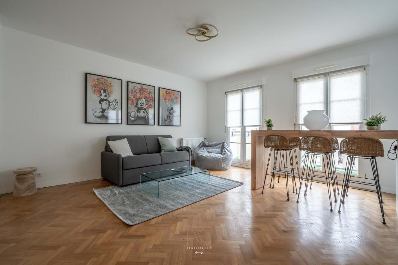*Disneyland-Paris* Duplex 7Pers, Parking, Wifi, Netflix 塞里斯 外观 照片